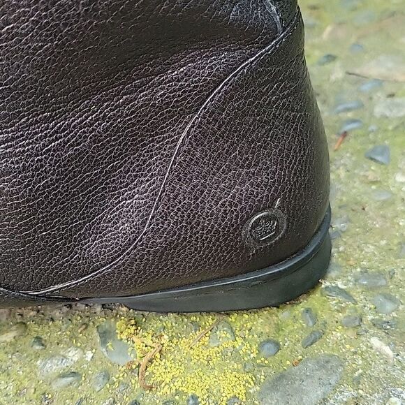 Born Black Leather Women's Boots Size 7.5 - Picture 5 of 15